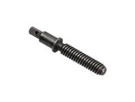 Albero di regolazione del cavo del riscaldatore con dado scorrevole. Porsche 356 - 69542471500, 69542471700