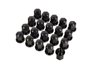 Lot de 20 écrous de roue légers en titane noir pour Porsche 911 (1965-1989) / 964 / 993 / 944 / 968 / 928 / 924 - 99918200336