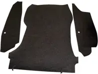 Kofferraumteppich-Set. Porsche 911/912 63-68 - 90155104520, 1689500110, 90155104920, 90155105020