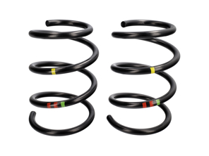 Ressorts hélicoïdaux arrière (paire) pour Porsche 987-2 Cayman 2.9L 2009-2012 - 98733353175504, 98733353192504