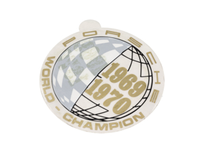 Sticker vitre Champion du Monde 1969 / 1970 - 91170110321