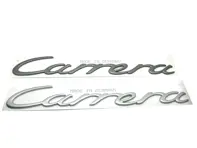 CARRERA - Badge arrière 26cm pour Porsche 996 / 997 - 99755923700, 99755923701, 997.559.237.00, 997.559.237.01