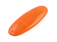 Indicator lens front, Amber. Porsche 914 USA model - 91463193411