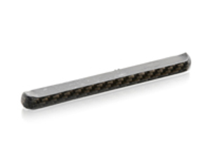 Bande de couverture de tableau de bord, côté conducteur, carbone. Porsche 996 / 986 Boxster LHD - 99655299601, 99655299802