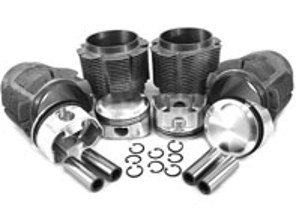 Biral cylinder and JE forged piston kit 86mm. Porsche 356A / 356B - 008 11 86B JE, 0081186BJE