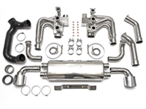 Kit marmitta collettore MAXFLO CON riscaldamento. Porsche 964 Fabspeed - 96422096498, 96411104504, 96411104502, 96411104605, 96421103905, 96421103932, 96421104004