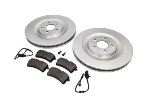 Rear brake disc Ø: 356 mm and brake pads package Porsche Macan Turbo - 95B615601D, 95B698451A, PAB615121, 95B698451L
