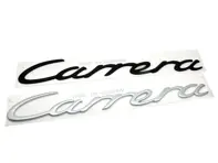 CARRERA - Insigne arrière noir, 26cm. Porsche 996 / 997 - 996559237074PU, 9965592370970C