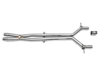 Résonateur d'échappement Bypass X-Pipe. Porsche 970S - 97011191305, 97011191304, 97011191303, 97011191302