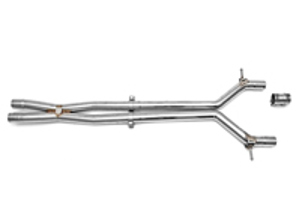 Uitlaatresonator Bypass X-Pipe. Porsche 970S - 97011191305, 97011191304, 97011191303, 97011191302