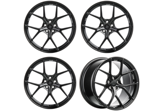 Titan 7 Forged T-S5 Split 5 Speichen Alufelgensatz 20" Machine Black. Porsche 991 - TS502090044513071MB, TS502011060513071MB