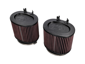 Set di 2 filtri aria K&N per Porsche 997 3.6L / 3.8L 2009-11 - 99711013030, 99711013031, 99711013032, 99711013032/1, 99711013032/2, 99711013032/3 - E1999, E-1999