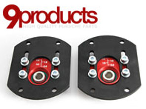 Voorste verstelbare camberplaat topmontageset. Porsche 924 / 944 / 968 - 477412345, 95134301804, 95134301830, 94434390301