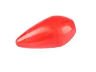 Punta dell'antenna rossa Hirschmann. Porsche 356/356A/356B/356C - EQ009500 - 1600950100