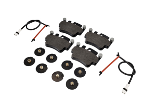 Kit pastiglie freno POSTERIORI, sensori, spessori Porsche 996 Turbo / 996 C4S OE - 99635208602, 99635208600, 99661236501, 99635294903