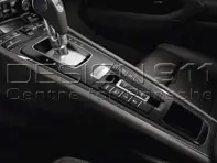 Cover Consolle Centrale in CARBONIO. Porsche 991 / 981 Boxster / 981C Cayman / 718 Boxster / 718 Cayman - 99155398102BX3