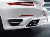 Stoßfängerschürze hinten. Porsche 911 (991.1) Turbo >>2016 - 99104480303