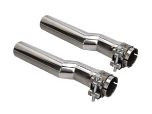 Kit terminali di scarico Offset Sport in acciaio inox. Porsche 356 Pre A - 54654101, 546 54101 - PRS15