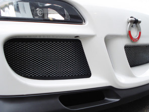 Kit griglia in rete metallica per paraurti anteriore Rennline. Porsche 997 GT3 - E89.92.93, E899293