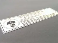 Distributiesticker voor Porsche 911E / 911S (1970) - 91100651000