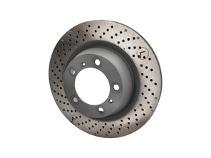 Brake disc rotor, Rear. Porsche 991 3.4L (OE Part No 99135240100 /99135240200) - 99135240100, 99135240200, 205861C, 205860C