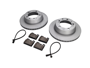 Pack plaquettes et disques de frein arrière. Porsche 944 Voitures sans ABS Zimmermann - 94435204105, 94435295102, 94461221104