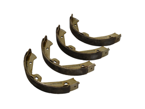 Pattini del freno a mano USATI (set di 4). Porsche 958 Cayenne / 971.2 / Taycan - 95835292500, 9Y0698533AA, 9Y0698533B, 9Y0698533AB, PAB698533B - S65505