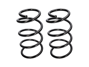 Ressorts hélicoïdaux arrière (paire) – Jaune colza/rouge – pour Porsche 987 Boxster S (boîte manuelle) 2005-2012 - 98733353120504, 98733353156504, 98733353182504, 98733353149504