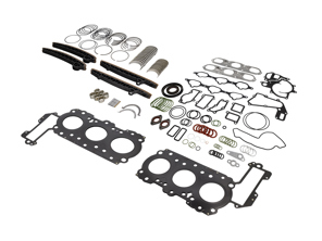 Kit guarnizioni per revisione/revisione motore per Porsche Boxster 2.5L - 99610113162, 99610312162, 99610311151, 99610112952, 99610303302, 99610417009, 99610416903, 98610090500, 99610101851, 99610517353, 99610517552