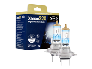 Ampoule halogène H7 - 220 % plus lumineuse - pour Porsche 986 / 987 / 981 / 996 / 997 / 955 / 957 / 958-1 / 970 / 95B-1 - 99963113390, 99963113391 - RX2277