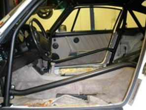 Arceau de sécurité 6 points boulonné avec barres de porte simples, avec toit ouvrant. Porsche 964