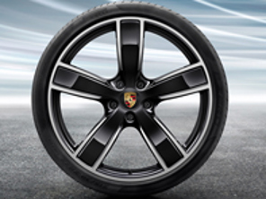 22' Cayenne 'Sport Classic' Jantes en alliage et pneus d'été Porsche d'origine - 9Y0044640R