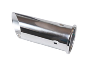 Tuyau d'échappement, chromé. Porsche 911 / 914 - 90111124501, 1620705700 - 1620705700