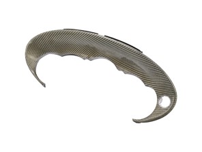 Carbonfaser-Instrumente umgeben in getöntem Silber. Porsche 996 Rechtslenker - 99655297107