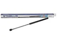 Amortiguador de capó delantero Stabilus. Porsche 955 Cayena - 95551135900, 8542UD, 7L5823359