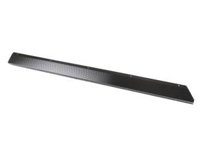 Protezione per la soglia della porta, in alluminio nero. Porsche 911 1965-73 - 90155111550, 90155111650, 90155111551, 90155111651 - 1689815570, 1689815580