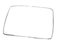 Moulure de lunette arrière, chromée. Porsche 911 / 912 Coupé - 90154591120, 90154591220