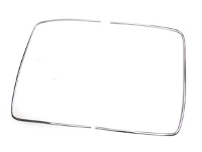 Moulure de lunette arrière, chromée. Porsche 911 / 912 Coupé - 90154591120, 90154591220