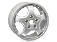 Cerchio in lega, 7.5Jx17 ET65, anteriore, Silver per Porsche 928 GTS - 96536216405