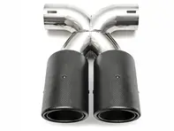 Tuyau d'échappement en fibre de carbone. Porsche 981 Boxster Spyder / 981C Cayman GT4 - 98111136160, 98111136161