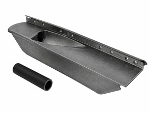 Afdekplaat voorruitstijlframe. Porsche 356A Speedster - 64450202540, 64450202640 - PP160UL, P160UL, PP160UR, P160UR
