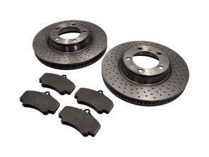 VORDERRAD-Bremsbeläge und Bremsscheibenpaket. Porsche 997 C2S /C4S - 99635140501, 99635140601, 99635140502, 99635140602, 99635194913