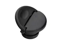 Pestillo de la cerradura del panel del motor, negro satinado. Porsche 986 / 987.1 / 987.2 Boxster 1997-2012 - 9865513390001C