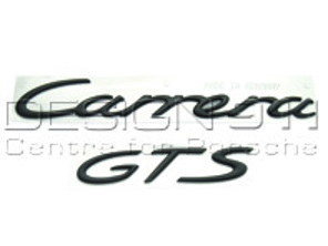 Insignia trasera 'CARRERA GTS', NEGRA. Porsche 997 MkII - 99755903705
