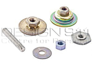 Headlamp bracket fastening part. Porsche 996 2002>> - 99663107800, 99663107801
