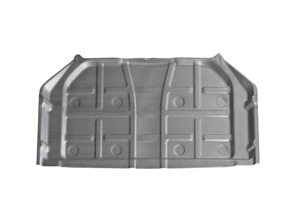 Achter halve bodemplaat. Porsche 911/912 1965-89 - 91150193500, 91150193600, 591071, 591072, 911.501.935.00, 911.501.936.00, 683100170, 1683100180, 91150193500GRV, 9115019360GRV, 91150193700, 91150193800, 91150105299 - PP219, P219