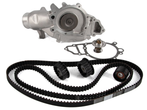 Kit pompe à eau, thermostat, arbre à cames et courroie d'équilibrage pour Porsche 944 S 2.5L 16v - 94410563110, 94410524102, 94410227706, 94410202507, 94410532303, 94410221904, 94410602122, 94410612905