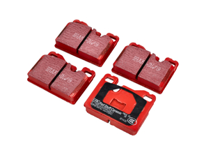 Pastiglie freno posteriori rosse EBC per Porsche 924 / 924S / 928 / 944 - 94435295102, 92835295102 - DP3346C