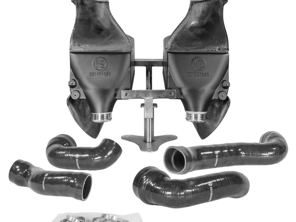 Hochleistungs-Ladeluftkühler-Kit. Porsche 997.2 Turbo / 997.2 Turbo S - 99711063970, 99711063971, 99711164070, 99711064071, 99711064570, 99711064470, 99711063571, 99711063572, 99711063672 - 200001080
