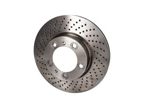 Brake disc rotor, Front. Porsche 981 Boxster 2.7L / 981C Cayman 2.7L (OE Part No 98135140101/98135140201) - 98135140101, 98135140201 - DF6778S, DF6779S